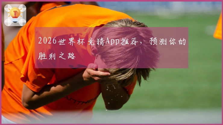 2026世界杯竞猜App推荐，预测你的胜利之路